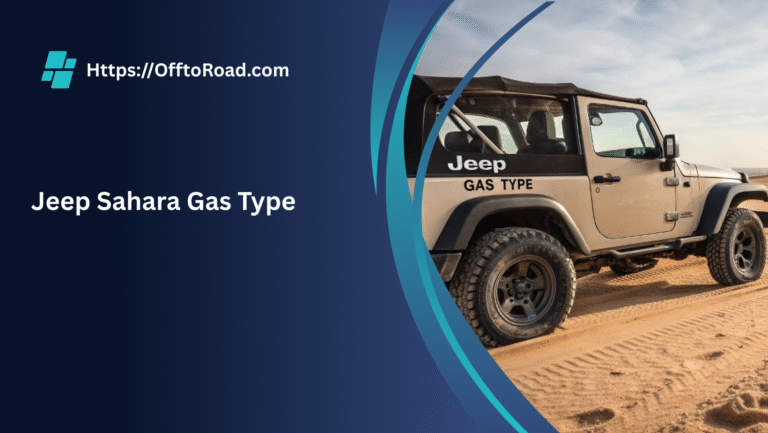 jeep sahara gas type