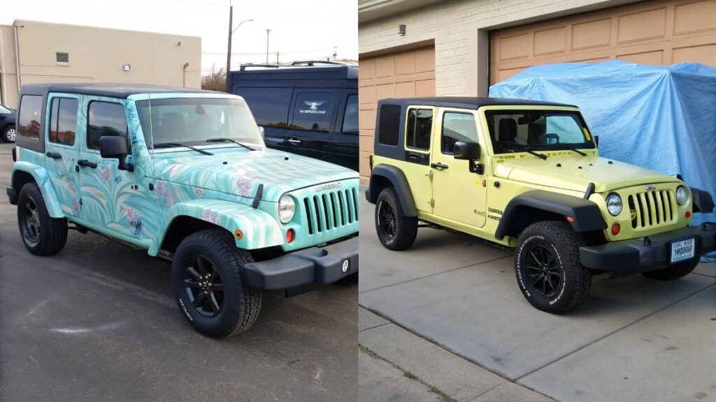 Is it cheaper to wrap or paint a Jeep?