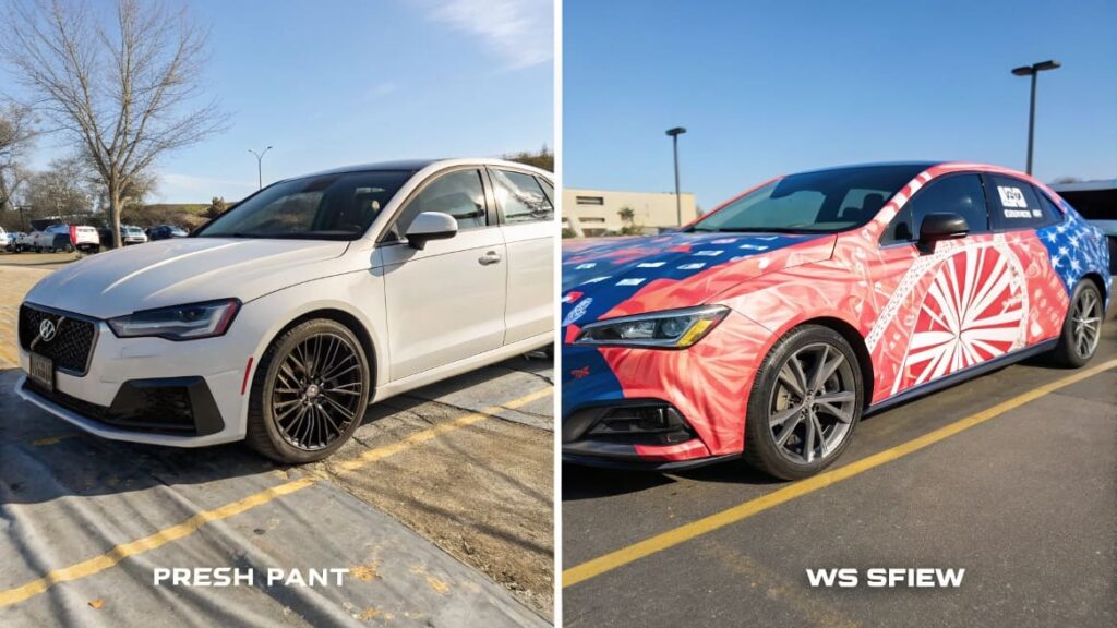 New paint or wrap?