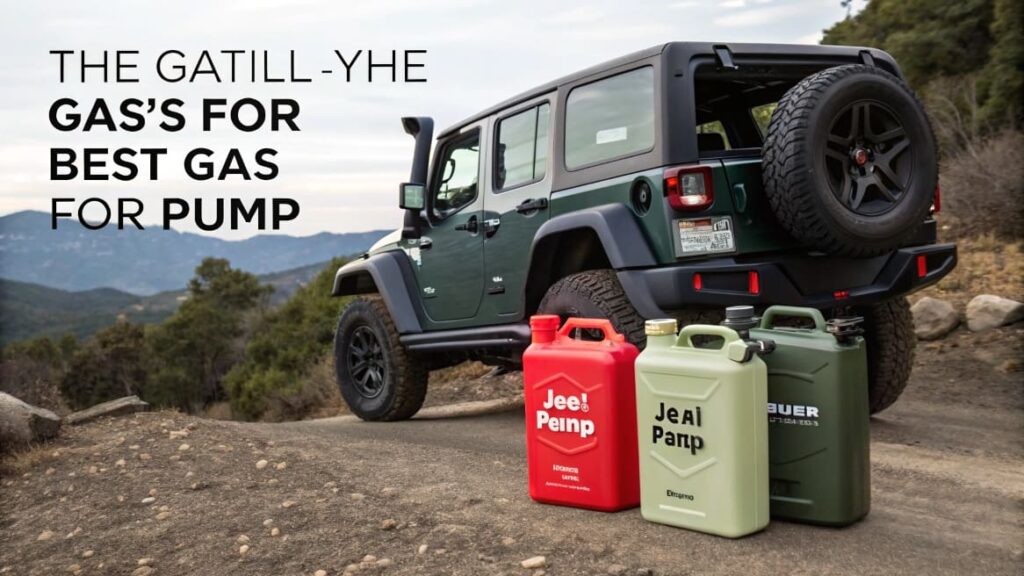 What’s the Best Gas for Your Jeep Rubicon?