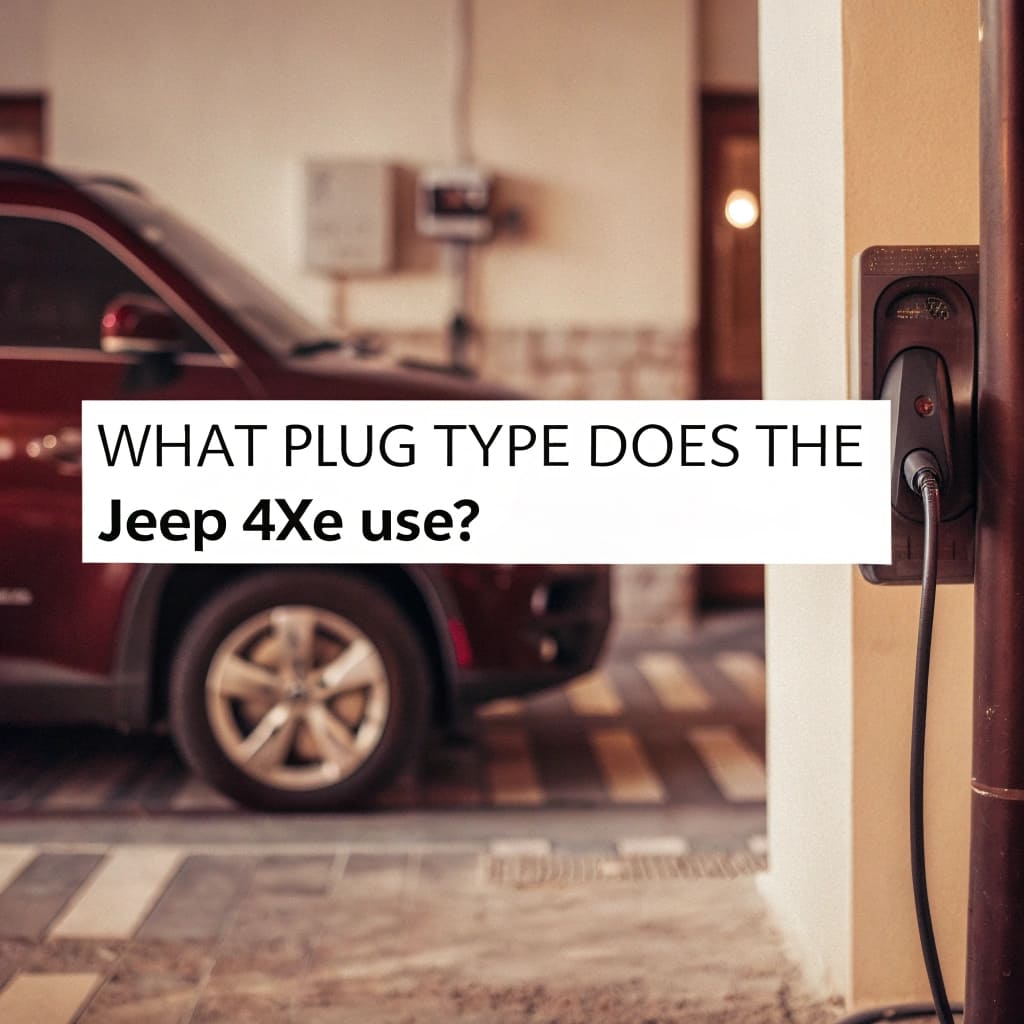 What Plug Type Does the Jeep 4xe Use?