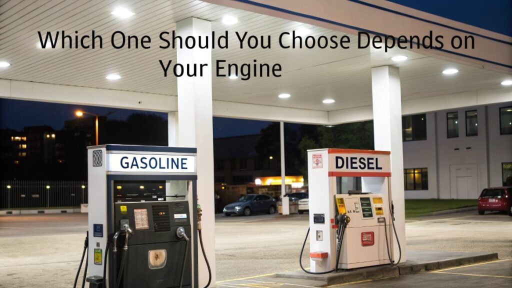 Gasoline or Diesel? It Depends on Your Engine: