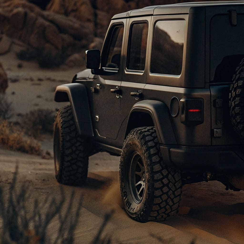 Most Jeep Wranglers Come With Rear-Wheel Drive (RWD):