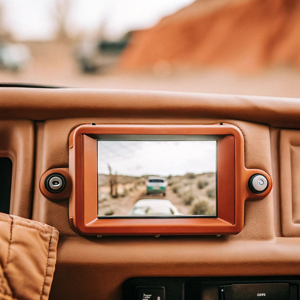 What kind of backup camera is on a 2020 Jeep Wrangler?
