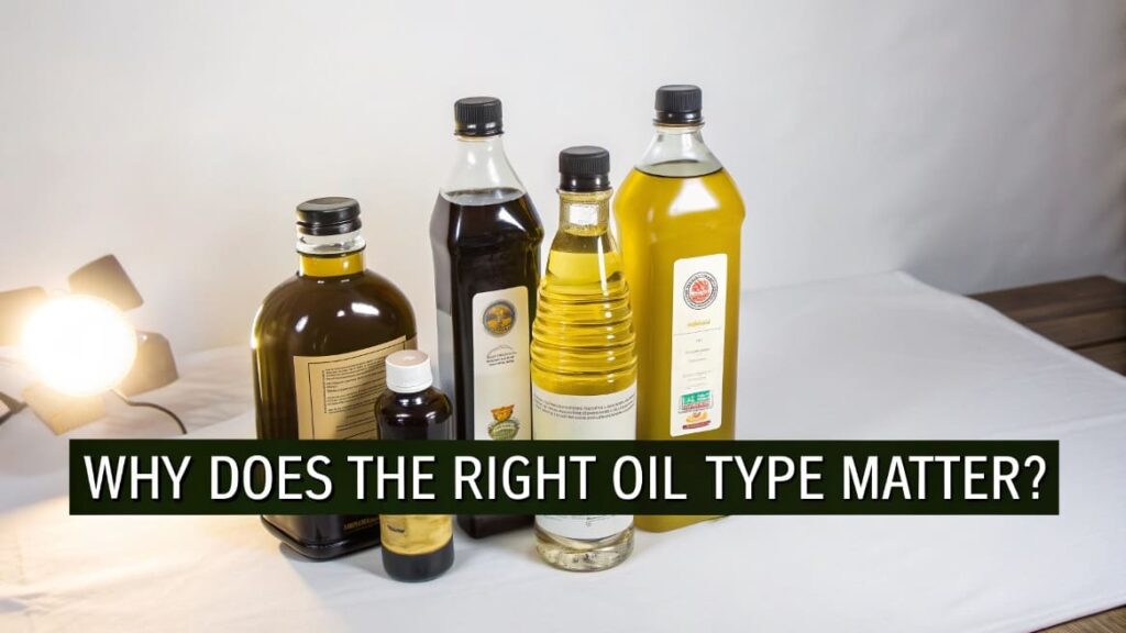 Why Does the Right Oil Type Matters?