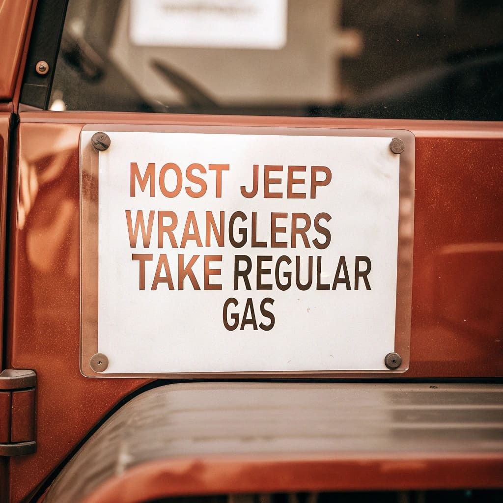 Yes, Most Jeep Wranglers Take Regular Gas: